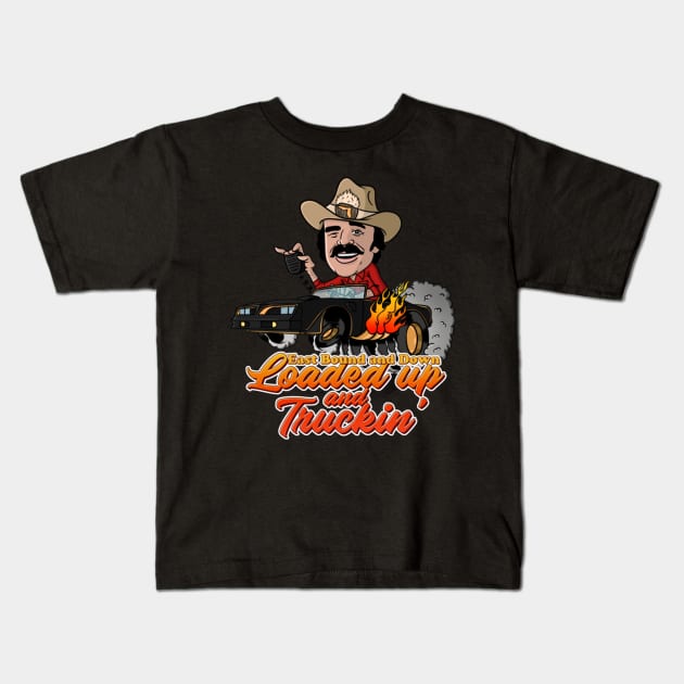 Smokey and the Bandit Cast Kids T-Shirt by TheStockWarehouse